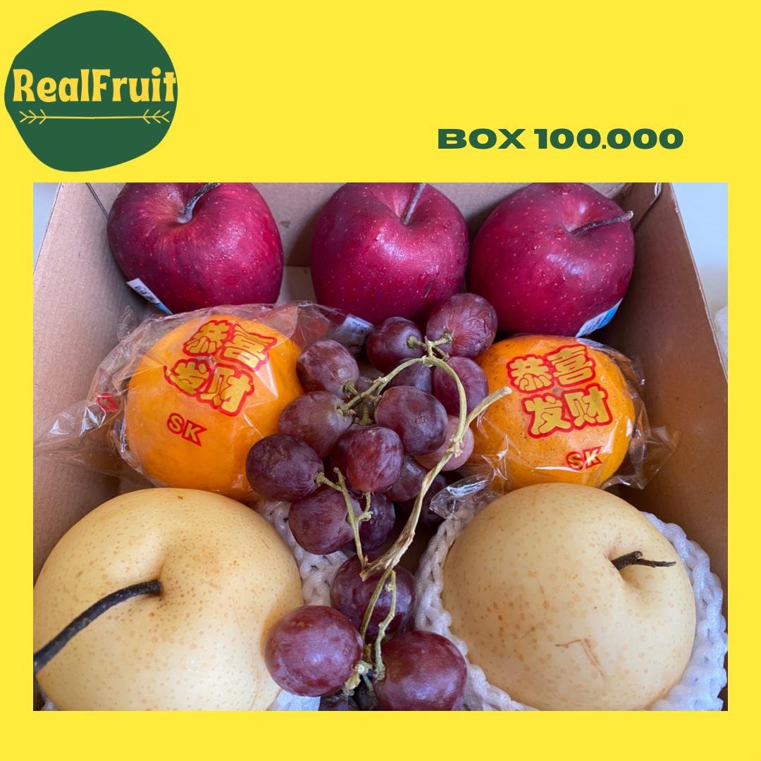Box Hampers Buah Segar Premium